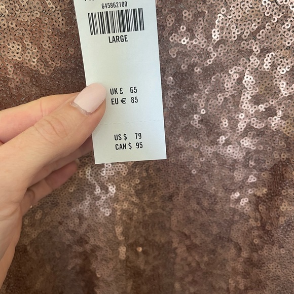 Abercrombie & Fitch Sequin Top - Picture 7 of 8